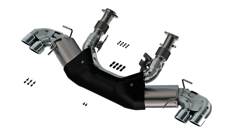 Ultimate Performance Upgrade | Borla Cat Back Exhaust System Kit | Aggressive ATAK Sound | Stainless Steel | Fits 2020-2024 Chevrolet Corvette