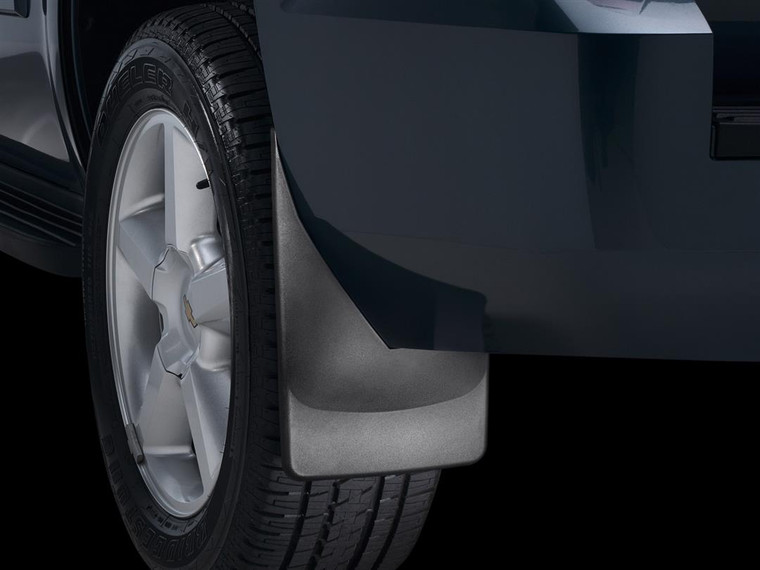 2019-2023 Ram 1500 New Model Mud Flaps | Set of 2 Contoured Black- Protects Fenders & Rocker Panel