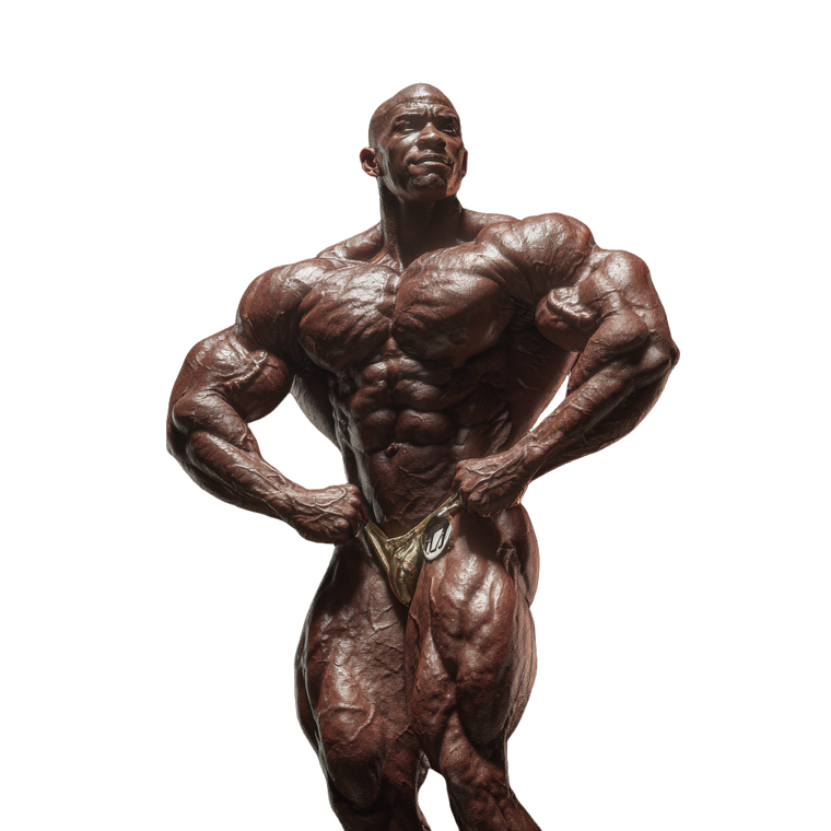 Bodybuilder Posing V2 Vinyl Car Decal Sticker – Waterproof & UV-Resistant 3.4133333333333336"