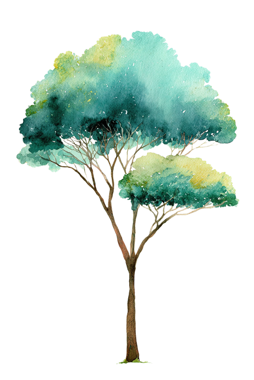 African Tree Art Vinyl Car Decal Sticker – Waterproof & UV-Resistant 8.96"