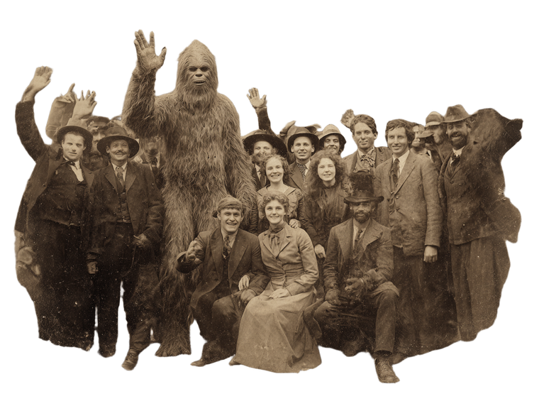 Bigfoot Expedition Photo Vinyl Car Decal Sticker – Waterproof & UV-Resistant 3.0933333333333333"