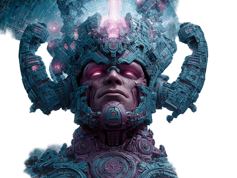 Galactus Cosmography Vinyl Car Decal Sticker – Waterproof & UV-Resistant 3.0933333333333333"