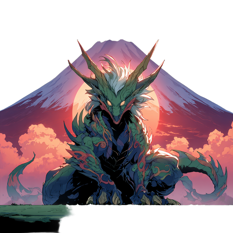 Majestic Ancient Dragon Vinyl Car Decal Sticker – Waterproof & UV-Resistant 6.826666666666667"