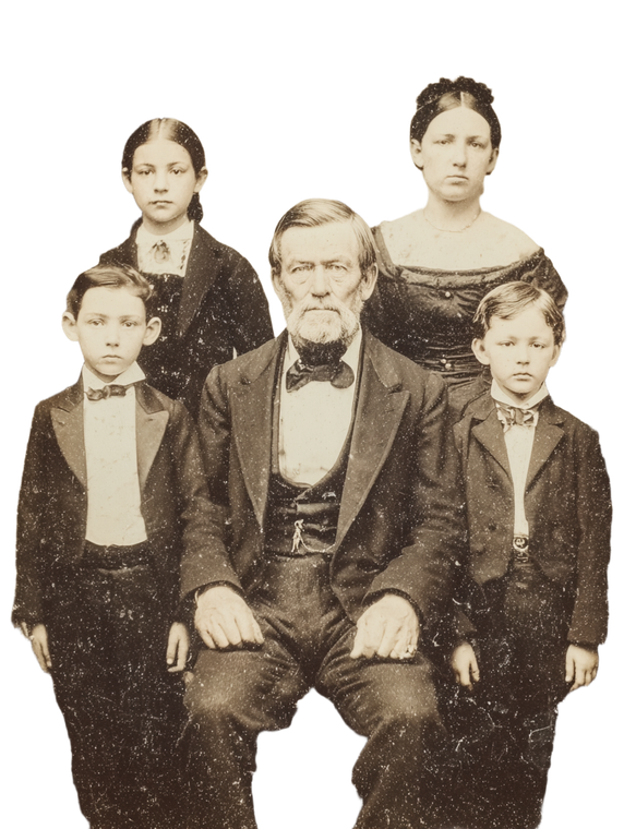 Victorian Wealthy Family V2 Vinyl Car Decal Sticker – Waterproof & UV-Resistant 8.213333333333333"