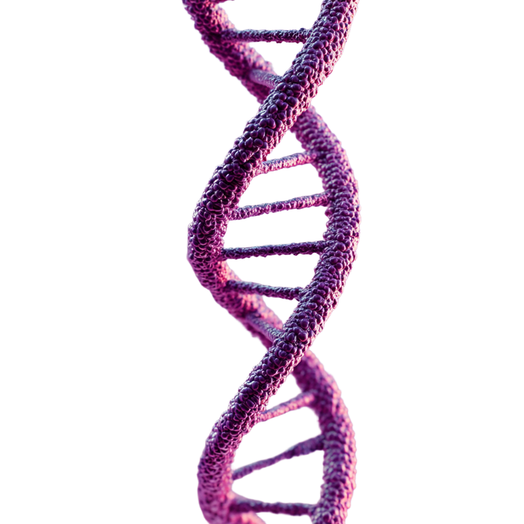 Dna Helix Close-Up Vinyl Car Decal Sticker – Waterproof & UV-Resistant 6.826666666666667"