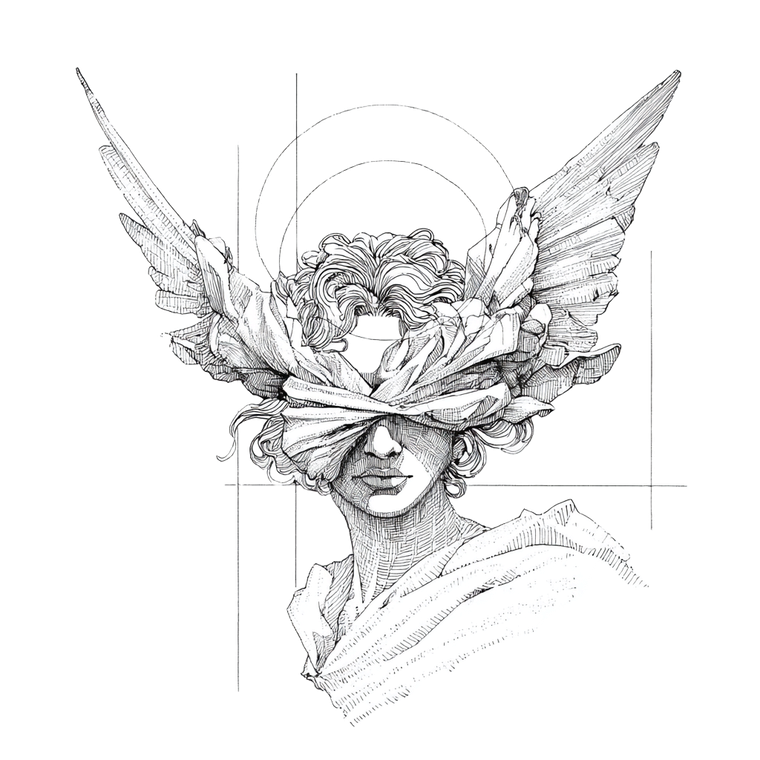 Frightening Feminine Angel Vinyl Car Decal Sticker – Waterproof & UV-Resistant 6.826666666666667"