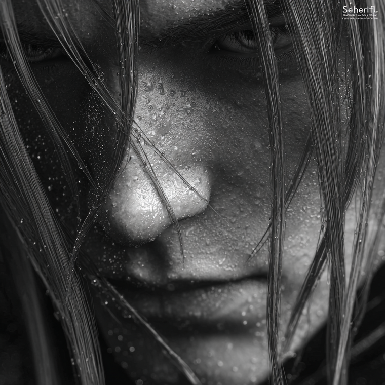 Sephiroth Portrait V6 Vinyl Car Decal Sticker – Waterproof & UV-Resistant 3.4133333333333336"
