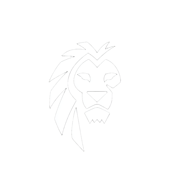 Lion Face Logo Vinyl Car Decal Sticker – Waterproof & UV-Resistant 6.826666666666667"