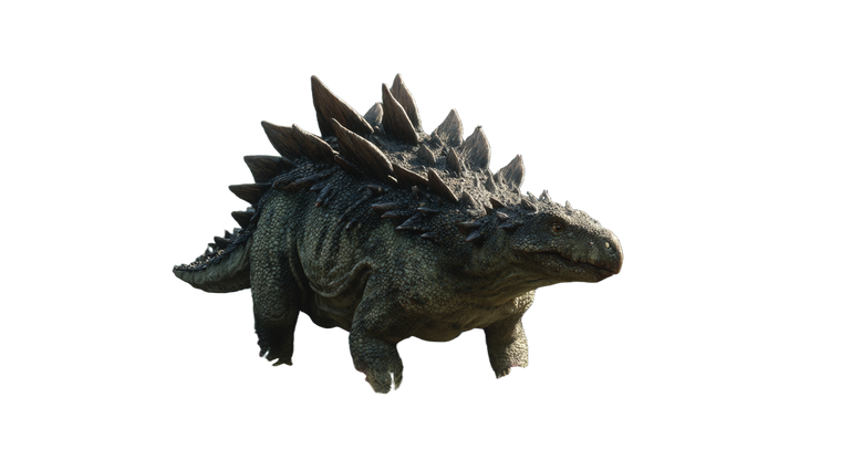 Stegosaurus In Jungle V2 Vinyl Car Decal Sticker – Waterproof & UV-Resistant 5.4