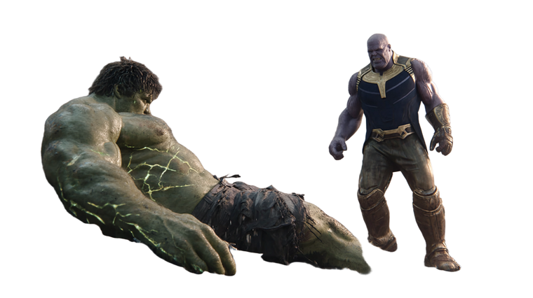 Hulk Vs Thanos V3 Vinyl Car Decal Sticker – Waterproof & UV-Resistant 2.72"