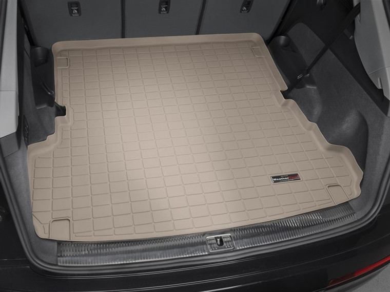 Ultimate Interior Protection | Fit Various 2018-2021 Lexus LX570 Toyota Land Cruiser | Tan TPE Cargo Area Liner