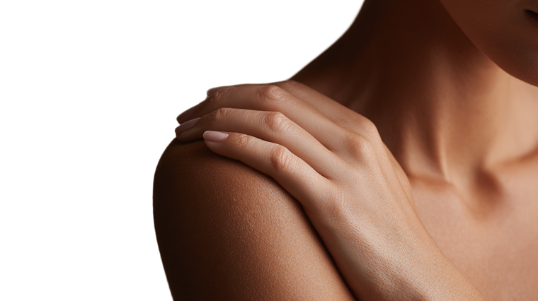 Delicate Hand Holding Vinyl Car Decal Sticker – Waterproof & UV-Resistant 2.72"