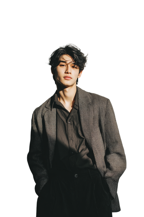 Handsome Young Man V59 Vinyl Car Decal Sticker – Waterproof & UV-Resistant 8.96"