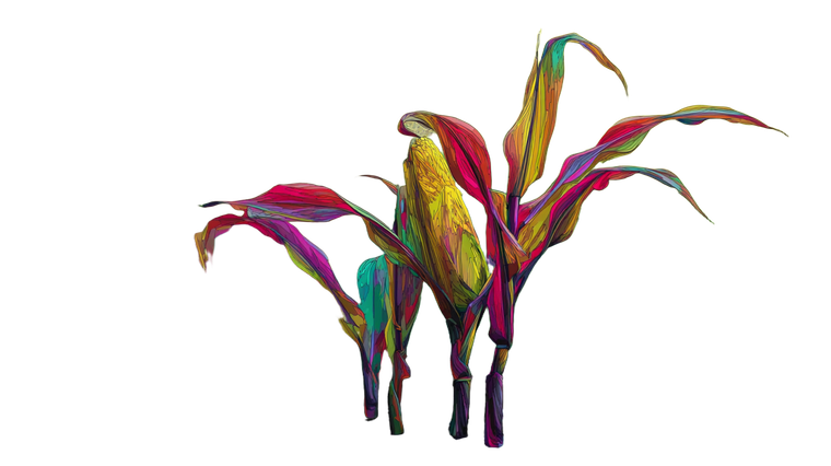 Colorful Corn Sunrise Vinyl Car Decal Sticker – Waterproof & UV-Resistant 5.4