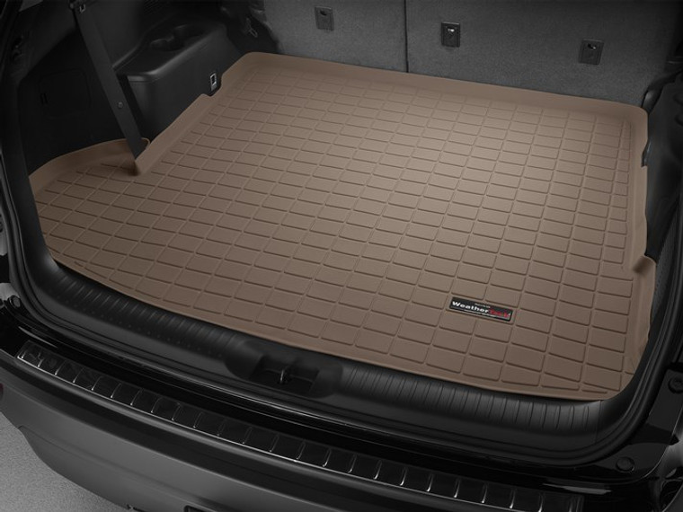 Highlander 2014-2019 Cargo Liner | Tan Non-Skid TPE | Custom Fit, Raised Edges