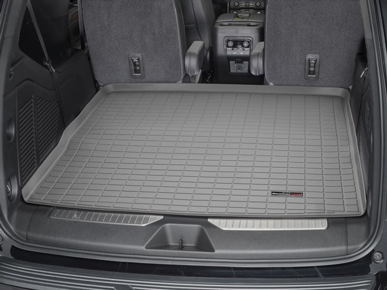 Ultimate Protection Cargo Liner | Fits 2021-2023 Cadillac Escalade Tahoe Yukon | Gray TPE Material