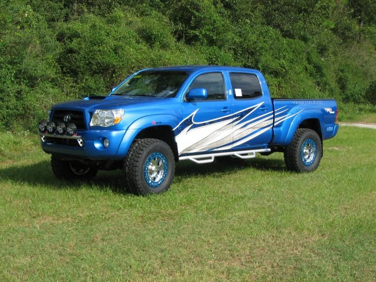 Ultimate Protection for Your 2005-2015 Tacoma | N-Fab W2W Series Nerf Bar with Drop Down Steps