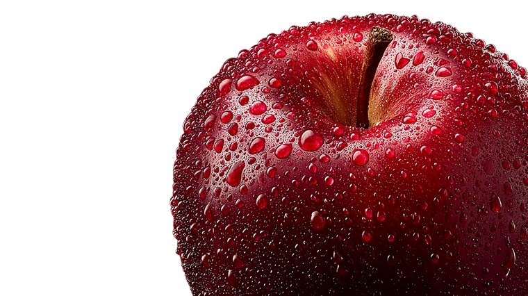 Glossy Apple Vinyl Car Decal Sticker – Waterproof & UV-Resistant 5.4