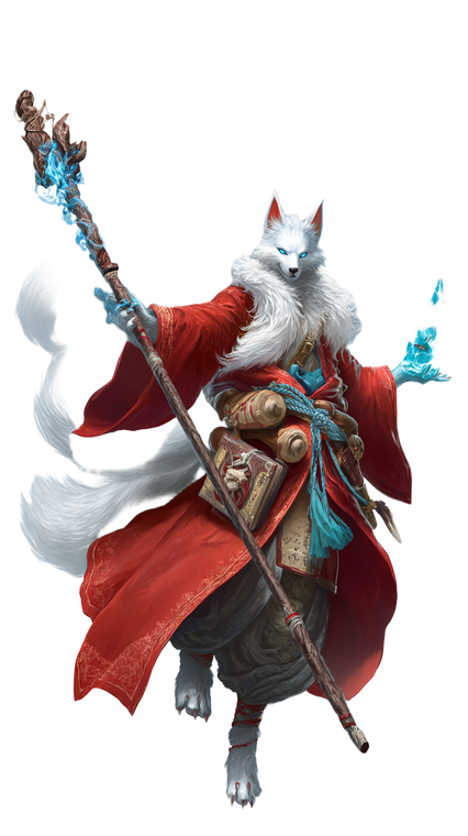 Kitsune Wizard V2 Vinyl Car Decal Sticker – Waterproof & UV-Resistant 9.706666666666667"