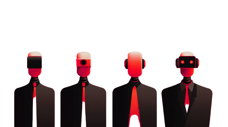 Cyberpunk Kraftwerk Robots Vinyl Car Decal Sticker – Waterproof & UV-Resistant 5.4