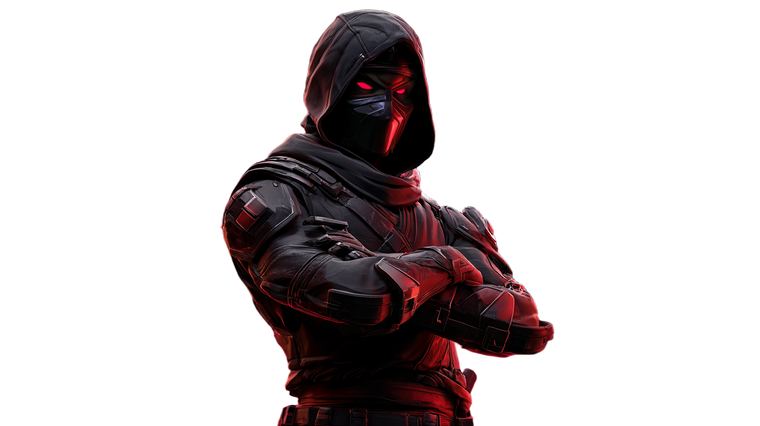 Mysterious Ninja Warrior V2 Vinyl Car Decal Sticker – Waterproof & UV-Resistant 5.4
