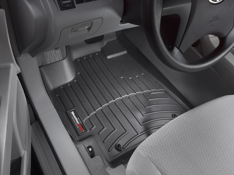 Ultimate Protection | WeatherTech Black Floor Liners for Various Fitment 2008-2013 Toyota Highlander