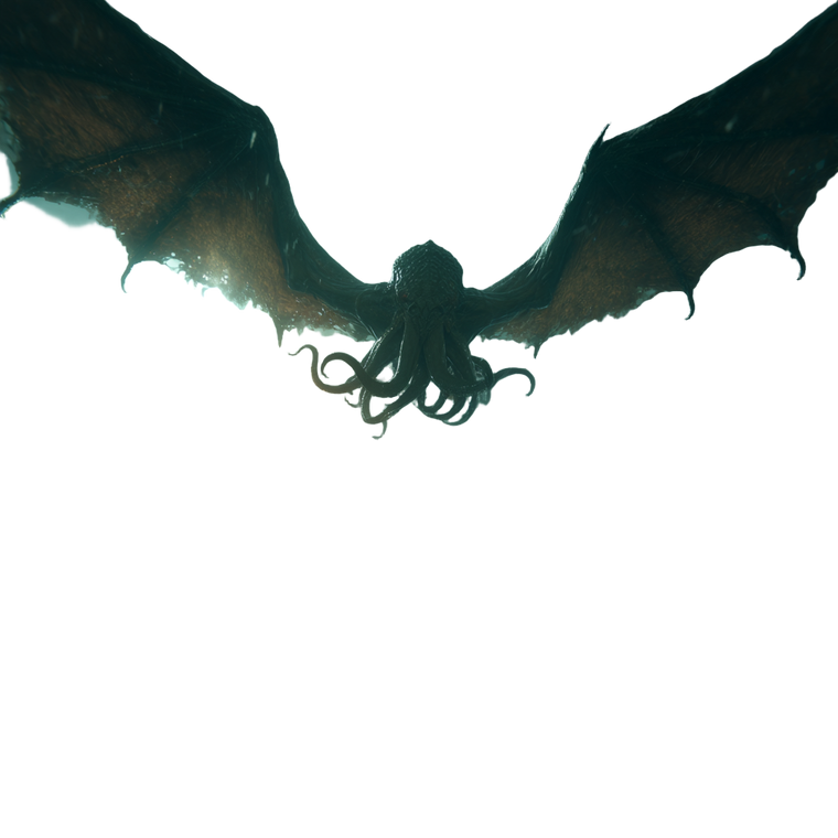 Emerging Cthulhu Vinyl Car Decal Sticker – Waterproof & UV-Resistant 6.826666666666667"