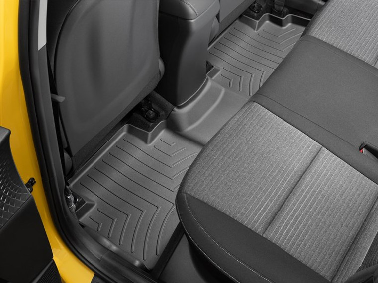 Ultimate Protection! WeatherTech Floor Liner | Fits 2020-2024 Kia Soul | Molded Fit, With Fluid Channels & Reservoir, Black TPO Material