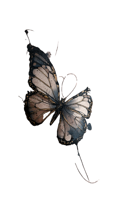 Rebirth Butterfly Tattoo Vinyl Car Decal Sticker – Waterproof & UV-Resistant 4.8533333333333335"