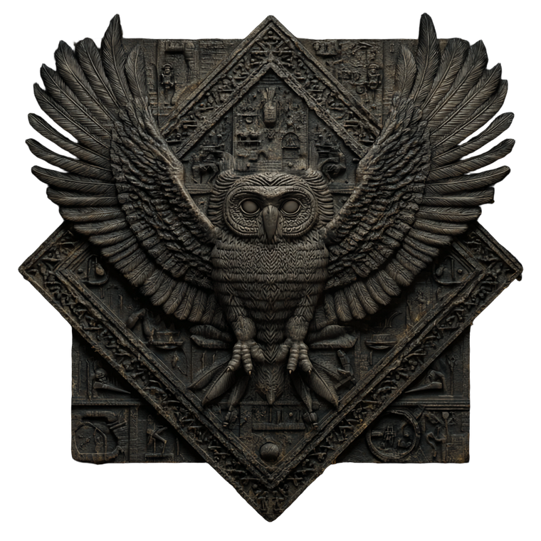 Ancient Sumerian Artifact Vinyl Car Decal Sticker – Waterproof & UV-Resistant 6.826666666666667"
