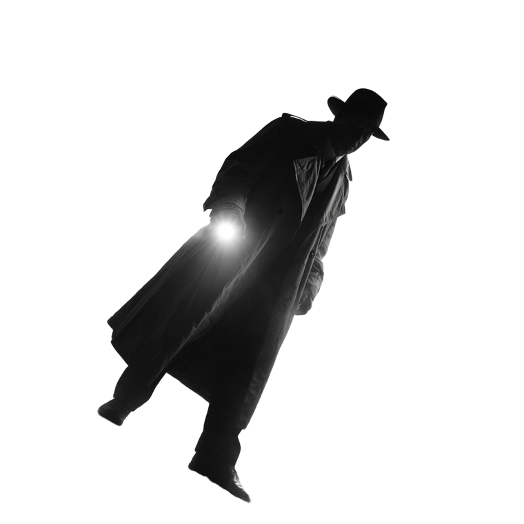 Noir Detective Scene V12 Vinyl Car Decal Sticker – Waterproof & UV-Resistant 3.4133333333333336"