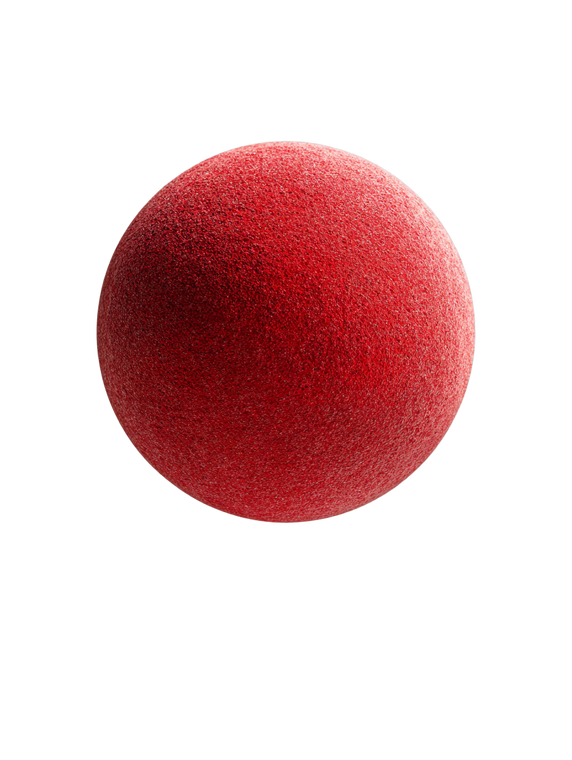 Red Floating Sphere Vinyl Car Decal Sticker – Waterproof & UV-Resistant 4.1066666666666665"