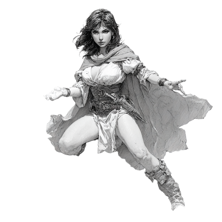 Sorceress Casting Spell V4 Vinyl Car Decal Sticker – Waterproof & UV-Resistant 6.826666666666667"