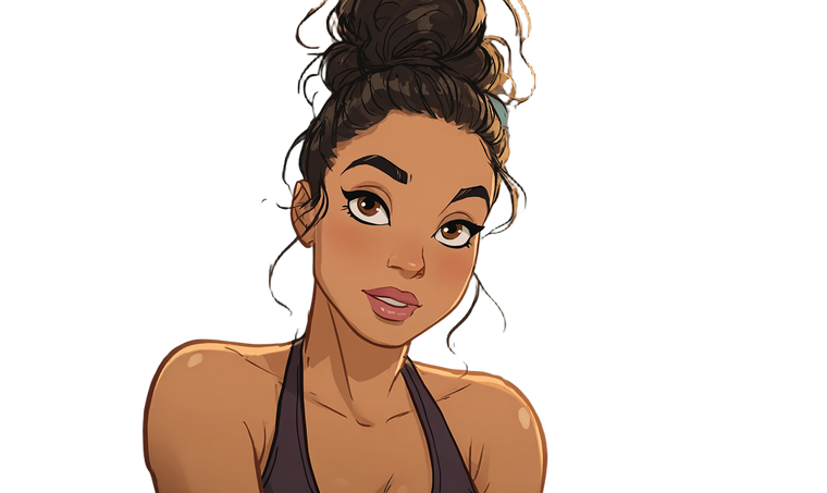 Gymnastics Cartoon Kim V2 Vinyl Car Decal Sticker – Waterproof & UV-Resistant 2.8266666666666667"