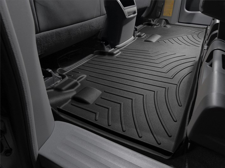 Ultimate Protection for Toyota Sienna | 2011-2020 | Weathertech Black Floor Liner | Molded Fit with Fluid Channels