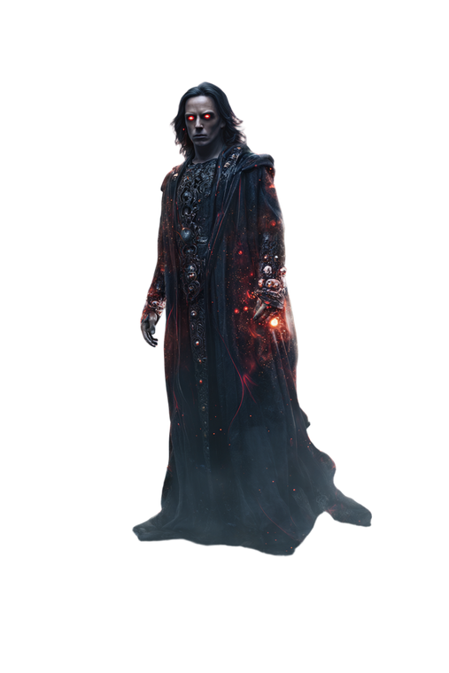 Dark Wizard Hades Vinyl Car Decal Sticker – Waterproof & UV-Resistant 8.96"