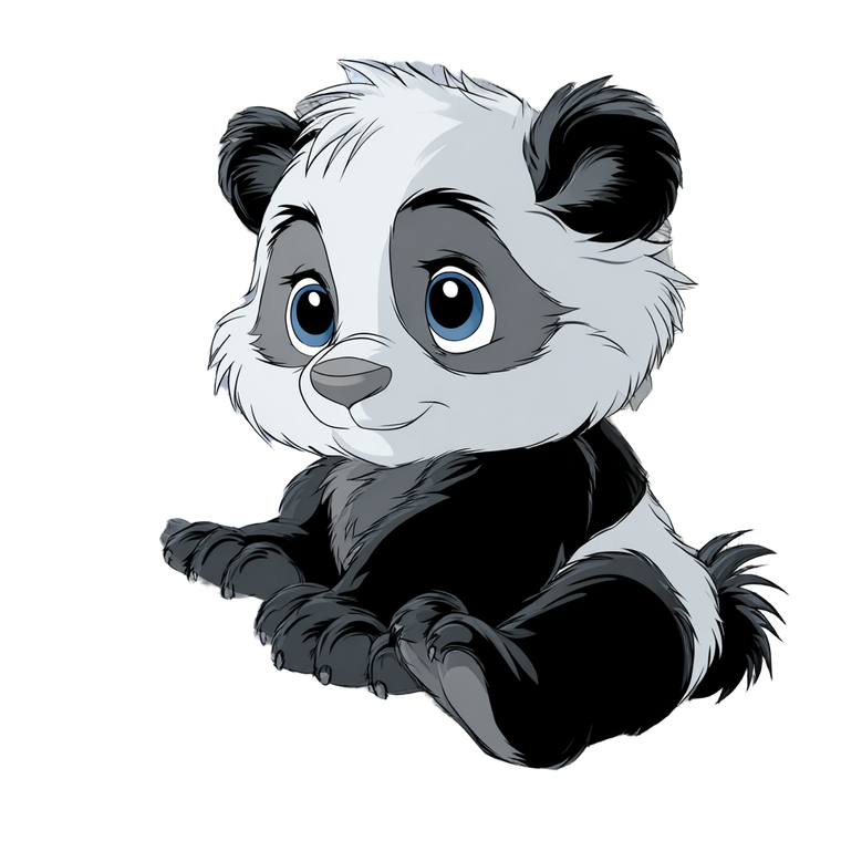 Cute Panda Coloring Vinyl Car Decal Sticker – Waterproof & UV-Resistant 3.4133333333333336"