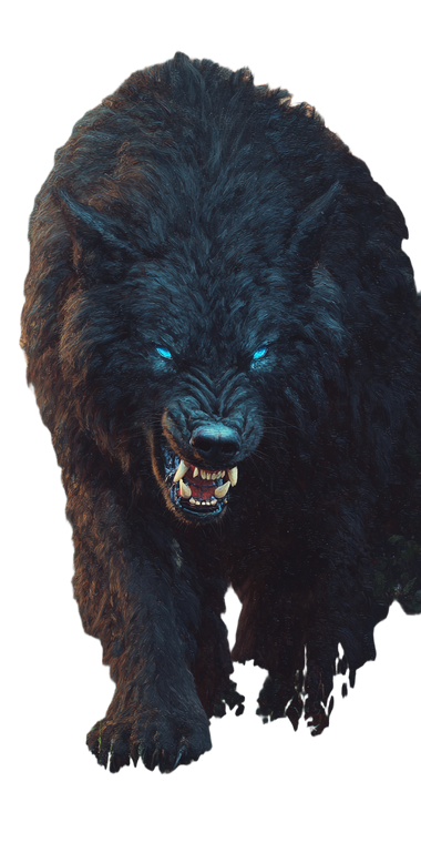 Dire Wolf Snarl V2 Vinyl Car Decal Sticker – Waterproof & UV-Resistant 10.2