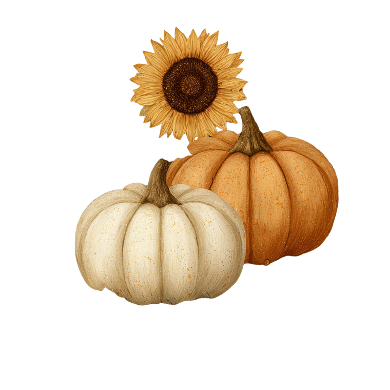 Boho Fall Pumpkins Vinyl Car Decal Sticker – Waterproof & UV-Resistant 3.4133333333333336"