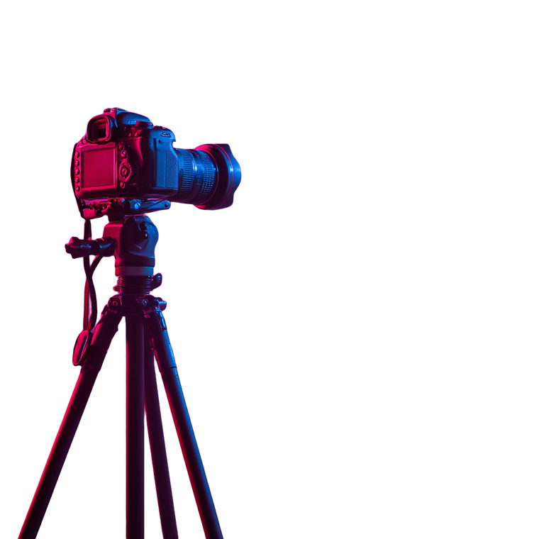 Cyberpunk Camera Setup Vinyl Car Decal Sticker – Waterproof & UV-Resistant 3.4133333333333336"