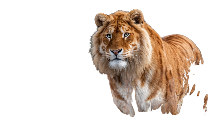 Glorious Liger Vinyl Car Decal Sticker – Waterproof & UV-Resistant 2.72"