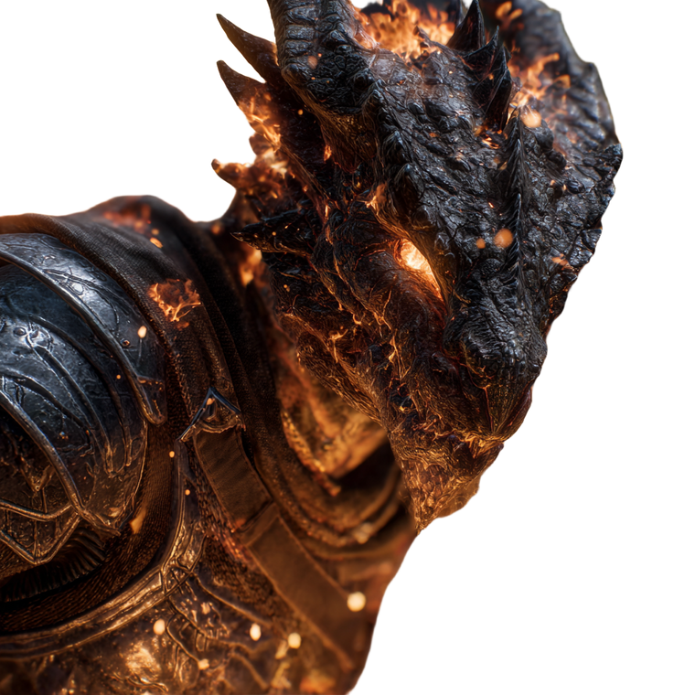 Dragonborn Warrior V55 Vinyl Car Decal Sticker – Waterproof & UV-Resistant 3.4133333333333336"