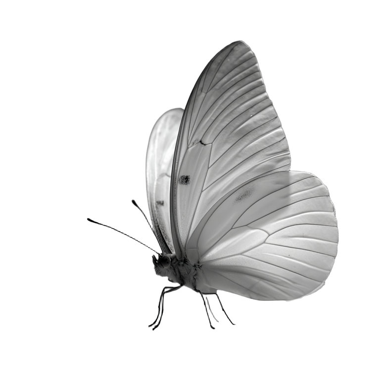 White Butterfly V10 Vinyl Car Decal Sticker – Waterproof & UV-Resistant 3.4133333333333336"