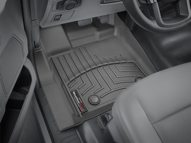 Ultimate Protection for 2015-2023 F-150 | WeatherTech Floor Liner | Molded Fit, Fluid Channels, Rigid Core