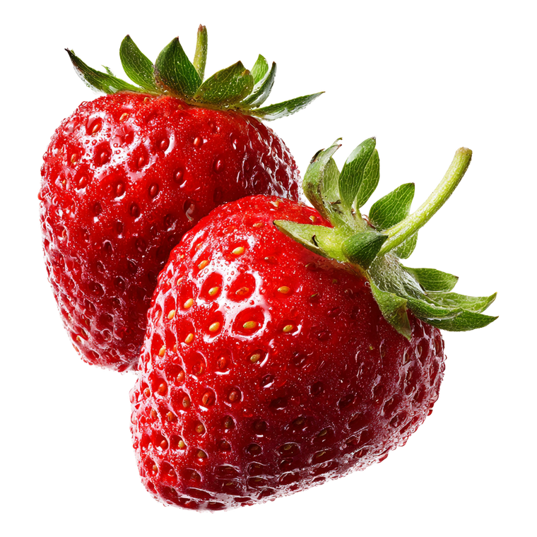 Ultra-Realistic Strawberries Vinyl Car Decal Sticker – Waterproof & UV-Resistant 3.4133333333333336"