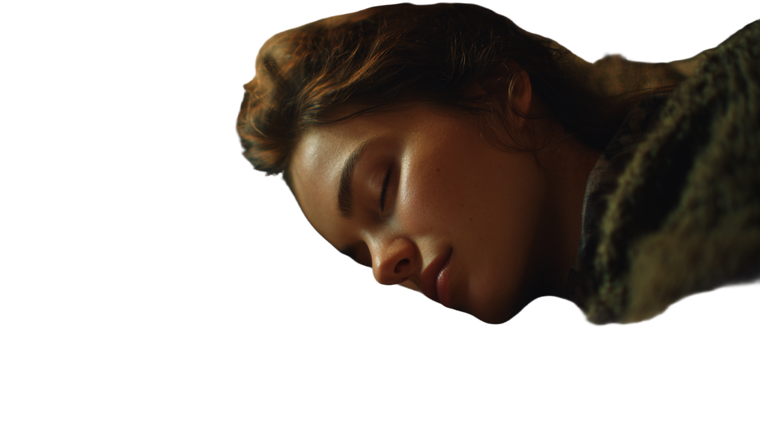 Sleeping Woman V25 Vinyl Car Decal Sticker – Waterproof & UV-Resistant 5.4