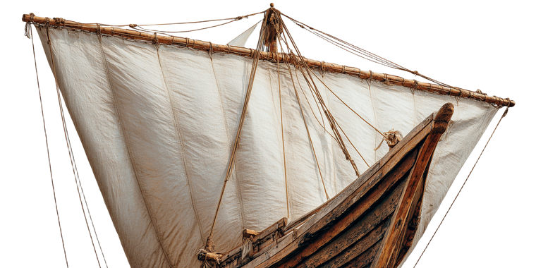 Roman Boat Sail Vinyl Car Decal Sticker – Waterproof & UV-Resistant 5.12"
