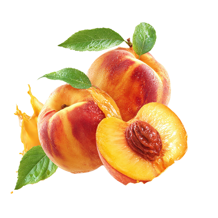 Peach Juice Burst Vinyl Car Decal Sticker – Waterproof & UV-Resistant 6.826666666666667"