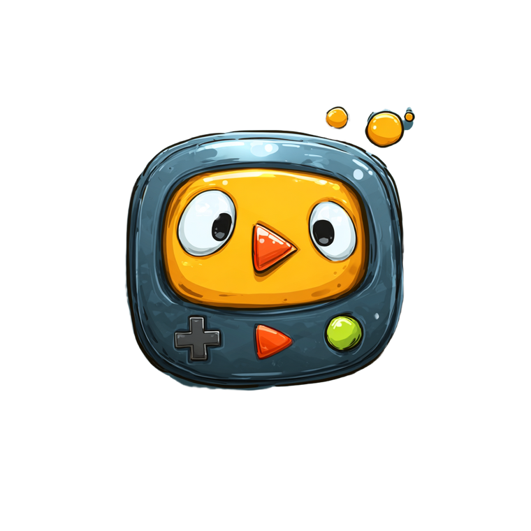 Cartoon Player Icon Vinyl Car Decal Sticker – Waterproof & UV-Resistant 3.4133333333333336"