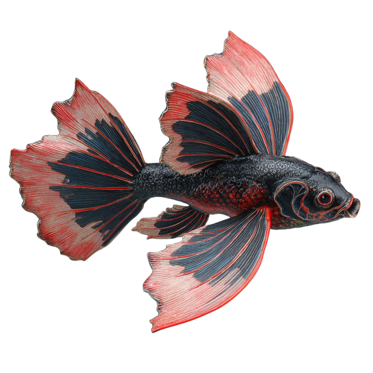 Flying Fish V4 Vinyl Car Decal Sticker – Waterproof & UV-Resistant 3.4133333333333336"